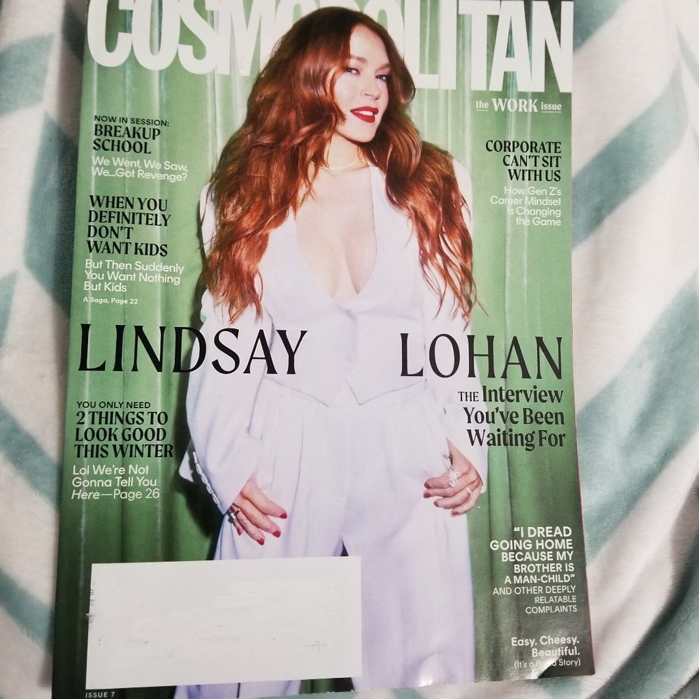 Cosmopolitan Magazine | Lindsay Lohan | The 2022 Collection